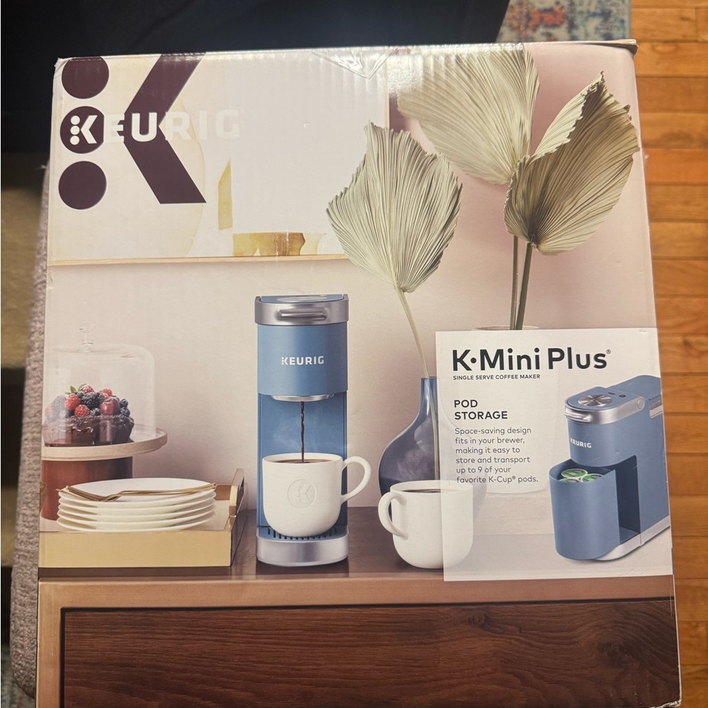 Keurig K-Mini Plus Coffee Maker - Blue